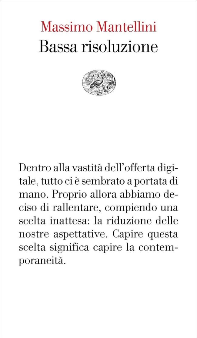 Recensione di Bassa Risoluzione – Massimo Mantellini